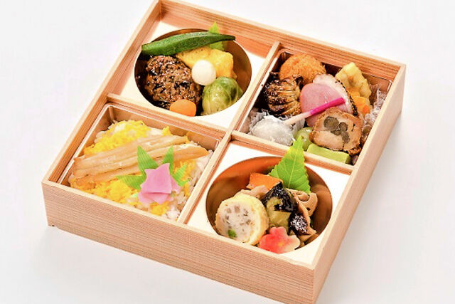 穴子松花堂弁当