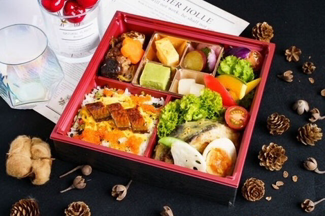 銀だらの西京焼きと鰻のコンビ弁当