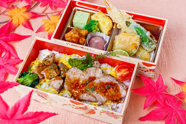 神楽の二段重弁当