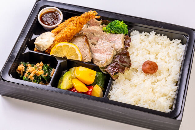 霜降り牛ステーキ和膳