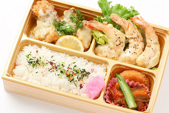 チキン南蛮&海老マヨ弁当