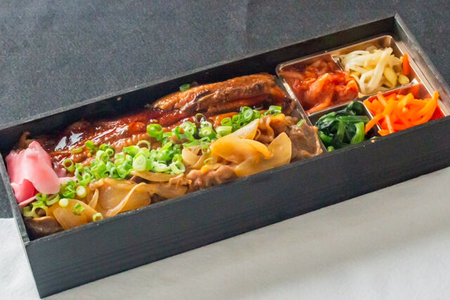 鰻・焼肉弁当