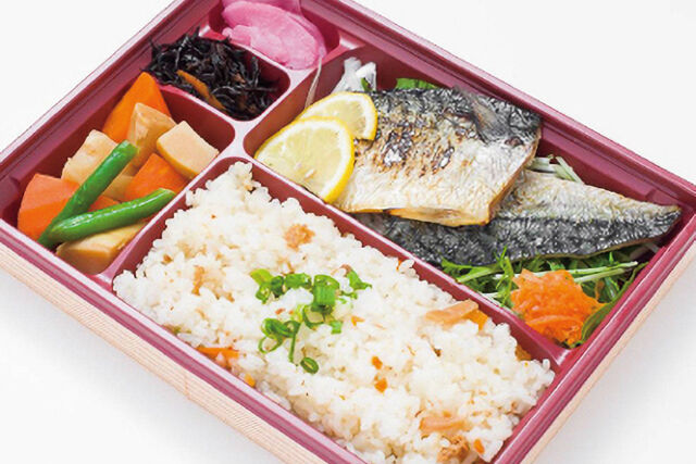 喜佑の焼魚弁当