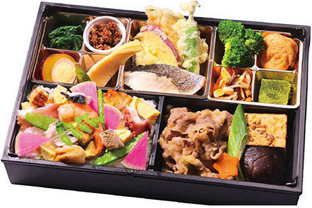 海鮮ちらしとすき焼き御膳