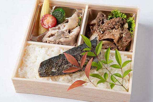 厳選焼肉カルビ&季節の魚の西京焼き御膳