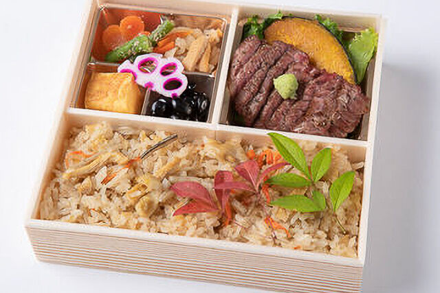 特選黒牛ステーキと炊き込み御膳