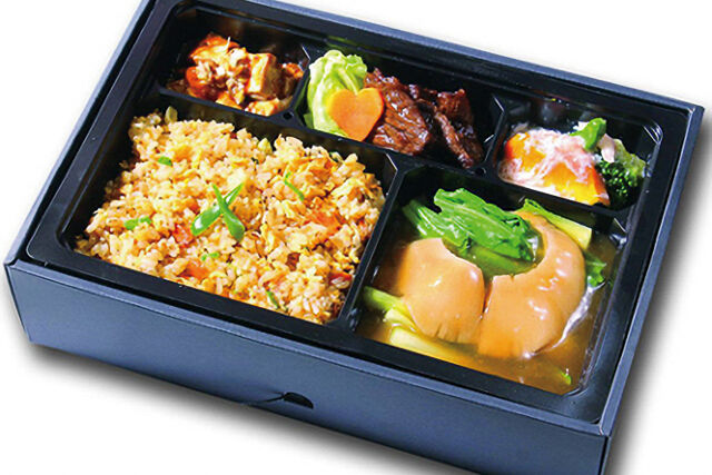 【温まる】フカヒレ姿煮&牛肉炒め&麻婆豆腐弁当