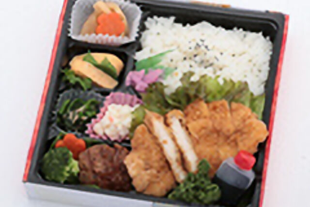 【熨斗対応可】厚切りロースとんかつ彩り弁当