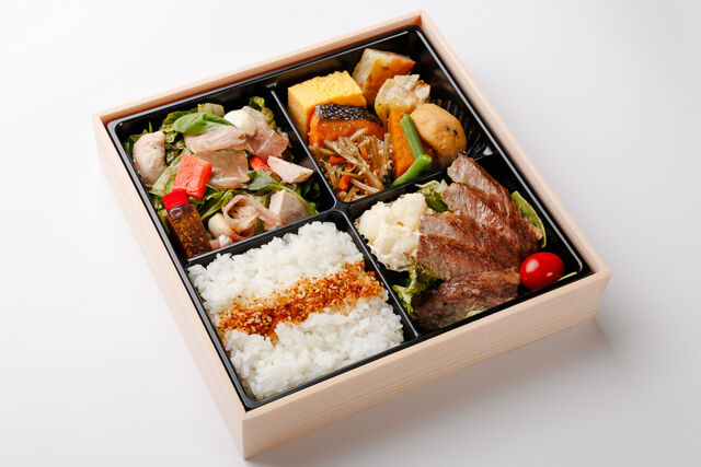特上松花堂弁当(ローストビーフ)