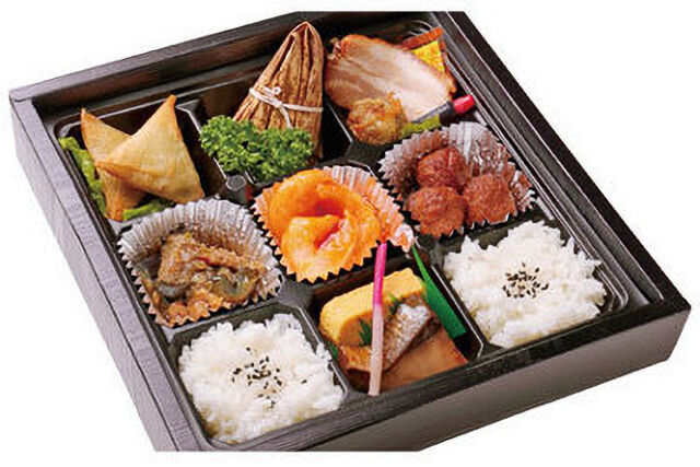 中華風九重弁当(デザート付き)