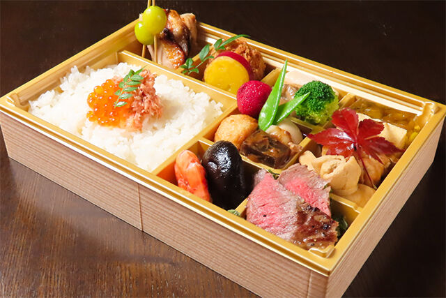 しまや季節の一段弁当