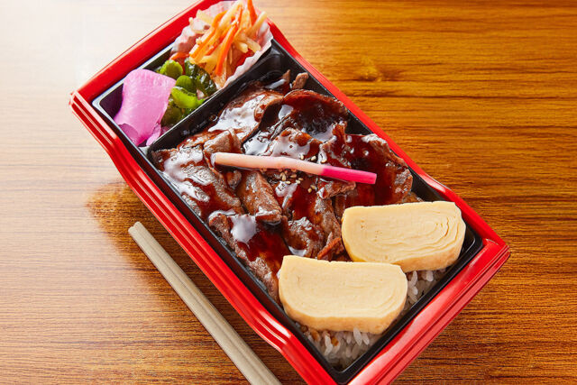 A5等級黒毛和牛 カルビ弁当