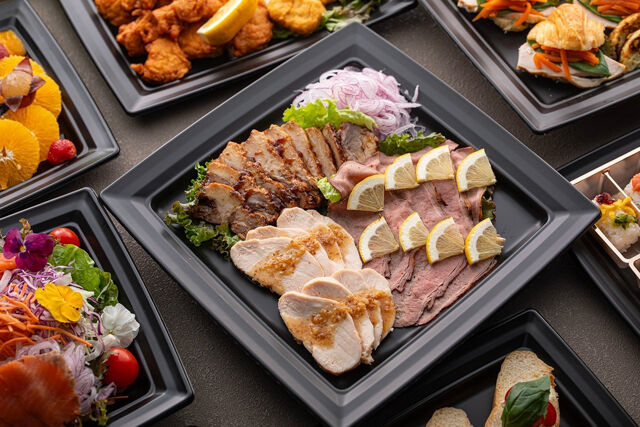 お肉の盛り合わせ3種(とりハム&ベイクドポーク&ローストビーフ)