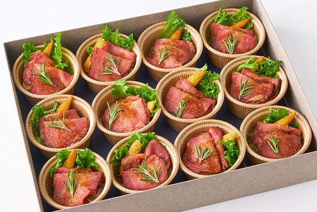 国産牛の贅沢ローストビーフ~シャリアピンソース仕立て~