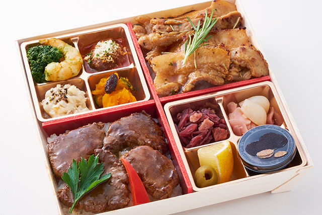 【トリュフ焼肉御膳】上ロース&ポルケッタ風