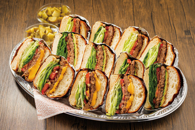 パーティーバーガーボックス 12カット