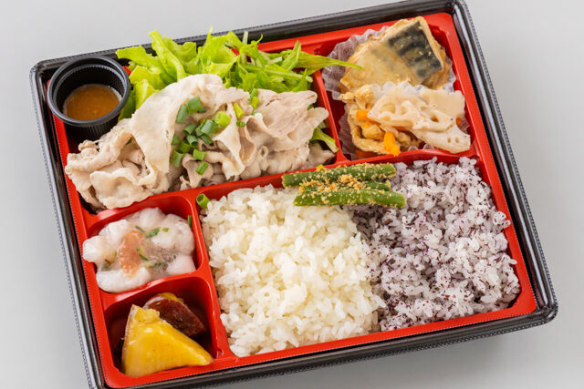 しゃぶしゃぶ豚バラ御膳
