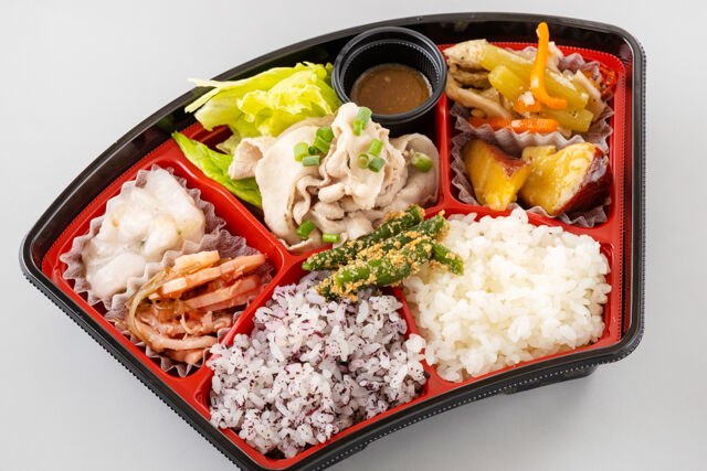しゃぶしゃぶ豚バラ小御膳