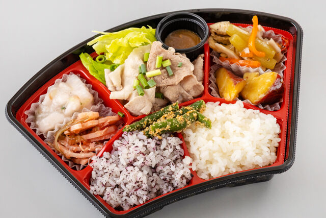 しゃぶしゃぶ豚バラ&ラム小御膳