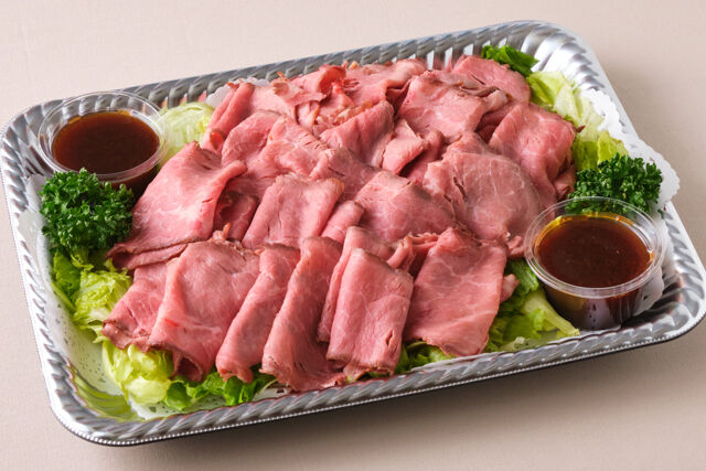 ローストビーフ 和風ソース