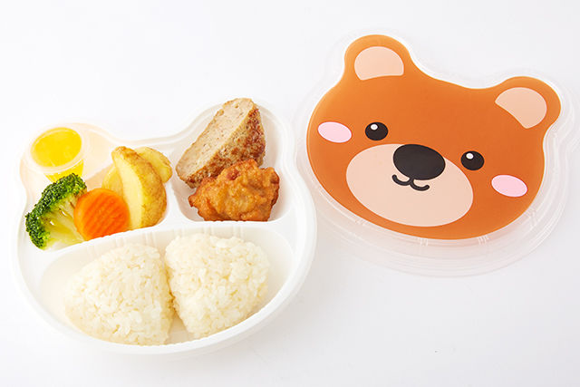 塩むすびのキッズプレート