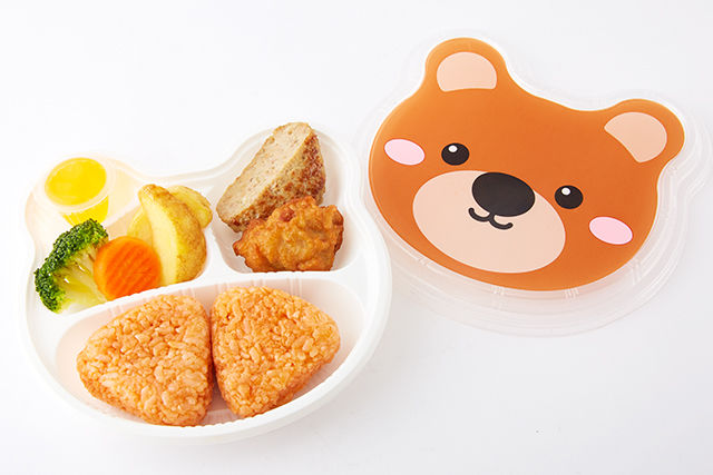 チキンライスのキッズプレート