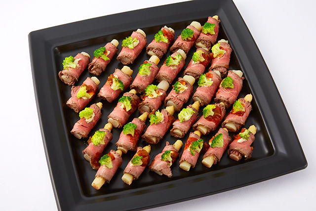 ローストビーフ~ホワイトアスパラ巻き~