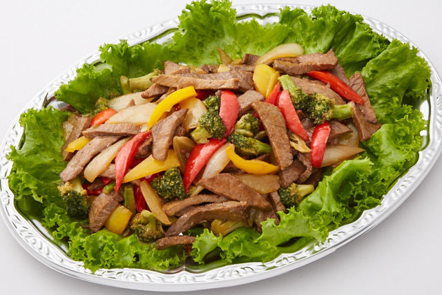【温まる】【A5ランク和牛使用】牛肉のオイスター炒め