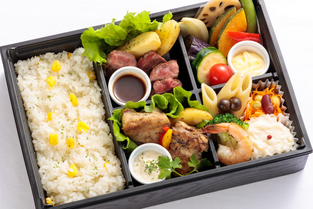 【春夏限定】牛ステーキとグリルチキンの彩り洋食御膳