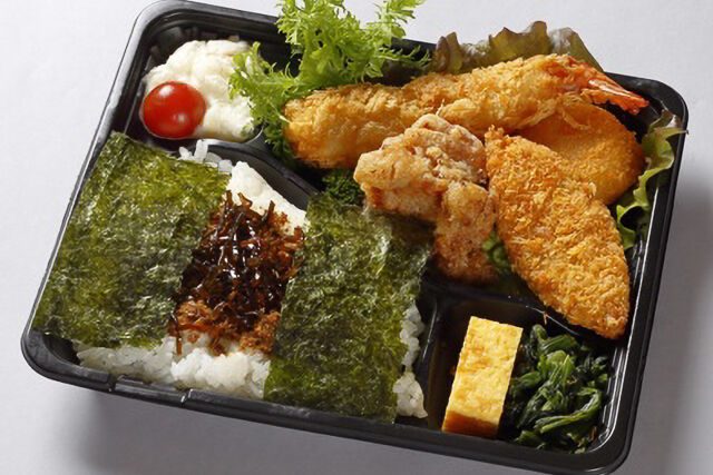 洋食やさんのMIXフライのり弁当