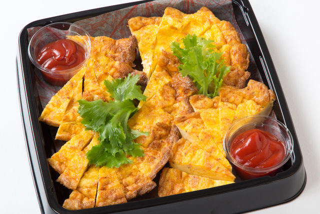 干しエビのスパニッシュオムレツ