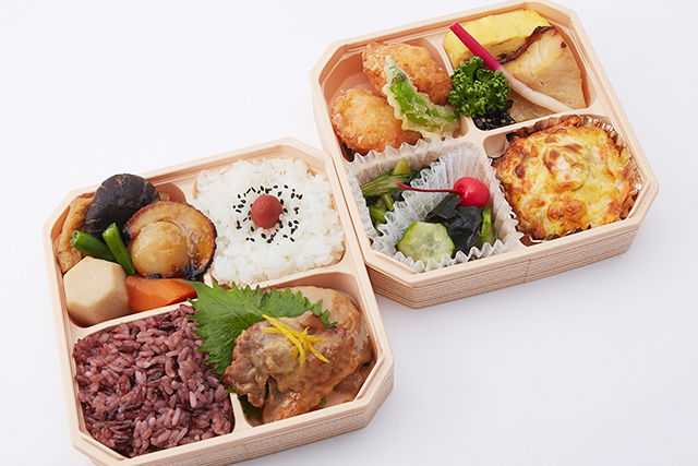 二段重ね弁当