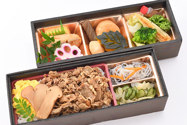 【秋限定】松茸入り黒毛和牛しぐれの2段重