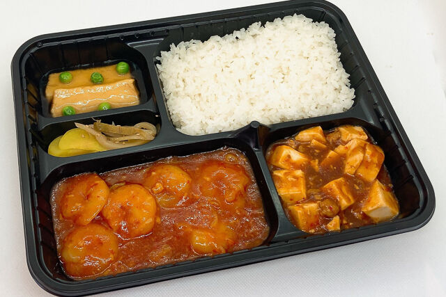 エビチリ弁当