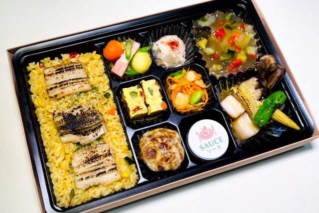 【夏・秋限定】フレンチBENTO〜豚肉のオリエンタル風角煮「パエリアご飯」〜