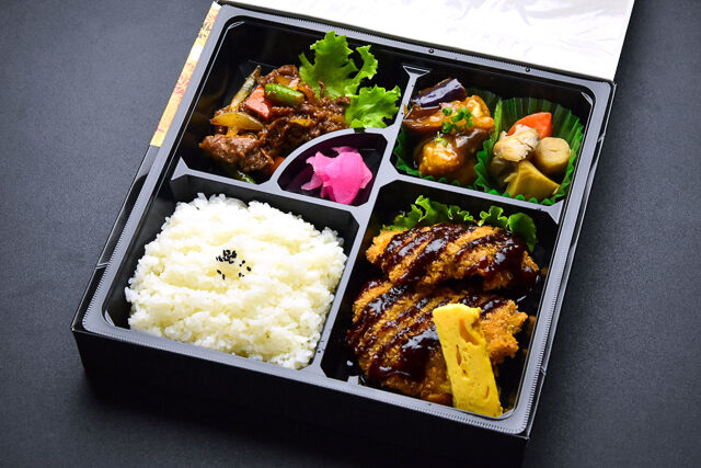 牛プルコギ&ヒレカツ御膳