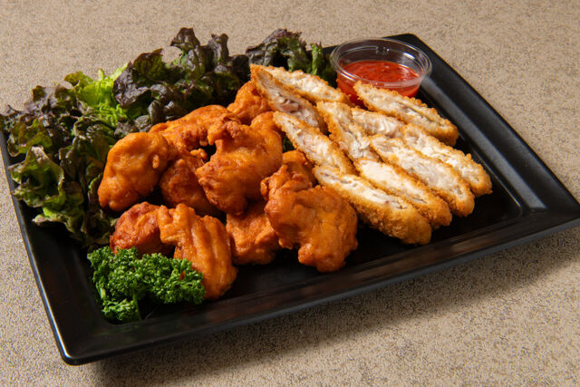 唐揚げ×フィッシュフライ