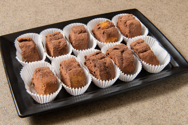 昔ながらのあげぱん(ココア)