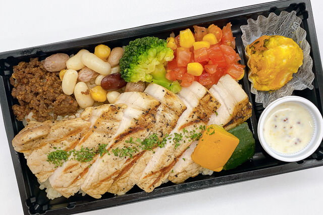 国産熟成豚ポークグリル粒マスタードソースBOX