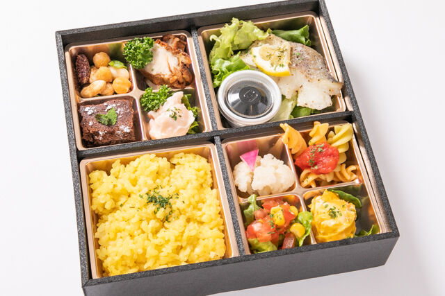 白身魚のポアレバルサミコソースSP BOX