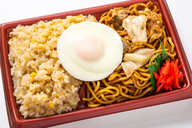 目玉!炒飯&焼きそば弁当
