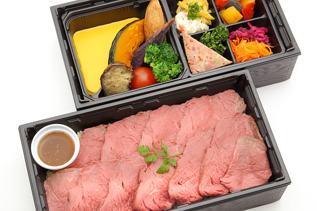 【秋冬限定】南瓜のフォンデュと道産牛のローストビーフ重BOX