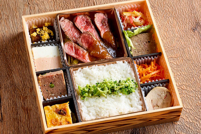 牛ランプステーキ弁当