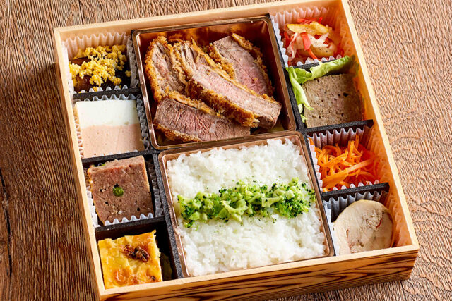 牛カツ弁当