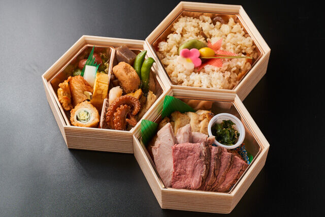 【熨斗対応可】竜胆(りんどう)~やまぐち山海の恵み 特選三段重~