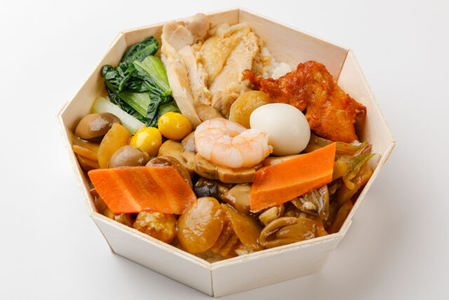 【お茶付き】【特製丼】ヘルシーだけどうまみたっぷりの八宝菜