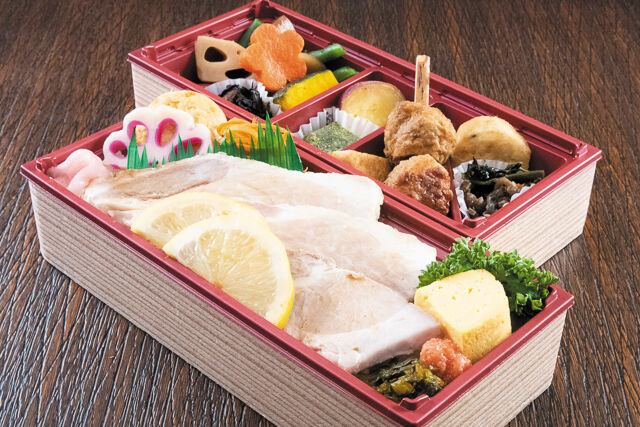 薩摩・ローストポークのレモンステーキと鶏つくね