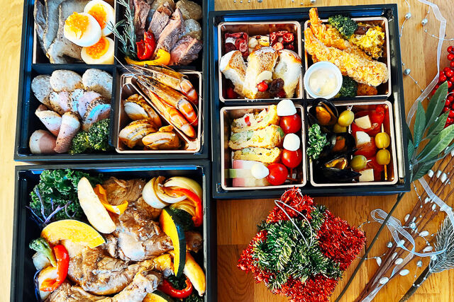 三段重オードブル