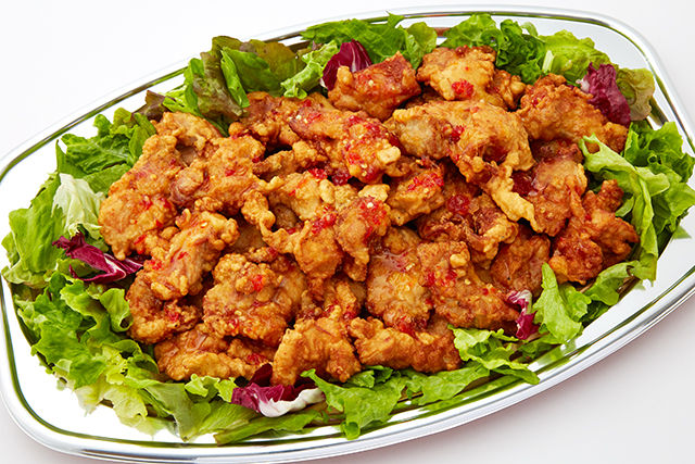 若鶏の唐揚げ~スイートチリソース~