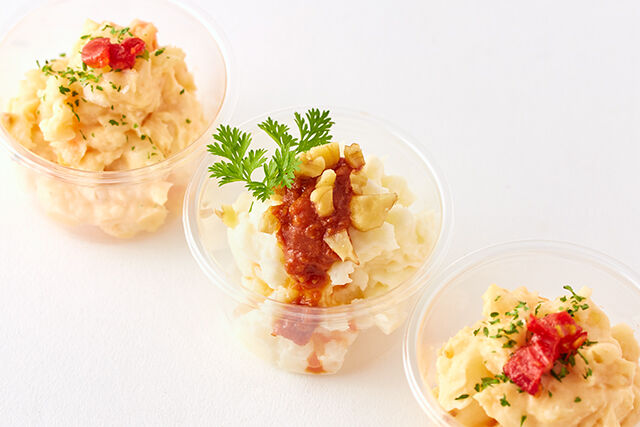 至極のポテトサラダ(トマトバジル&大豆ボロネーゼ)